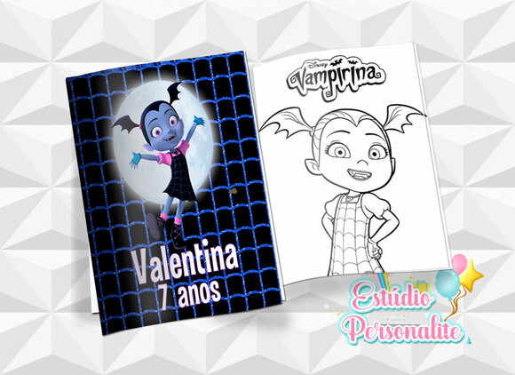 Revista de Colorir Vampirina