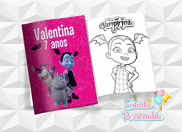 Revista de Colorir Vampirina