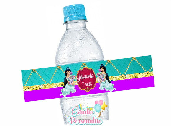 Rótulo adesivo para água Jasmine