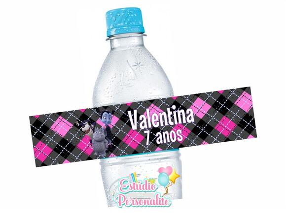 Rótulo adesivo para água Vampirina