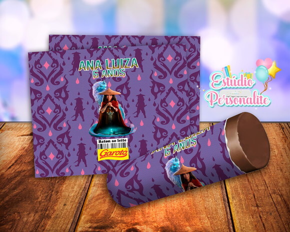Rótulo adesivo para Baton Raya e o Último Dragão