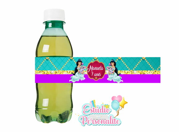 Rótulo adesivo para mini refrigerante Jasmine
