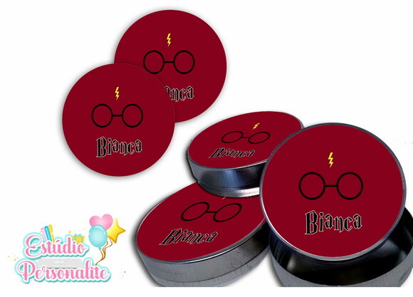 Rótulo para Latinha Harry Potter