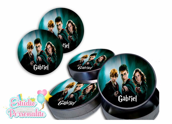 Rótulo para Latinha Harry Potter
