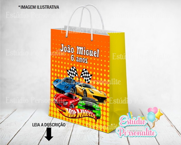Sacolinha Hot Wheels