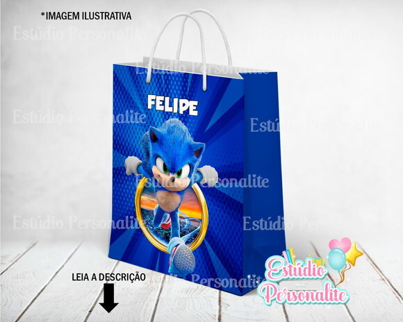 Sacolinha Sonic O Filme