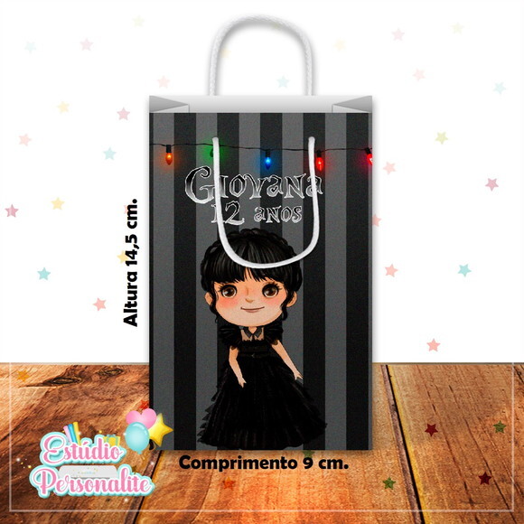 Sacolinha Wandinha Addams