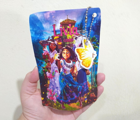 Saquinho Metalizado Encanto Disney