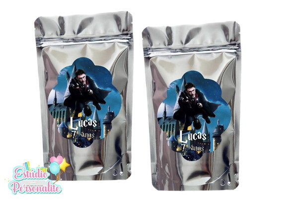 Saquinho Metalizado Harry Potter
