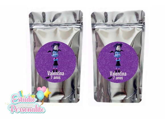 Saquinho Metalizado Vampirina