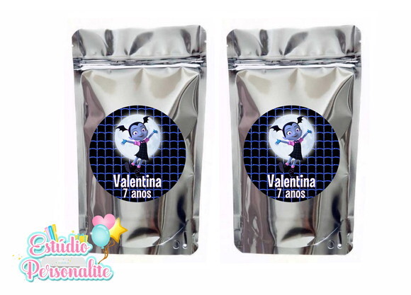 Saquinho Metalizado Vampirina