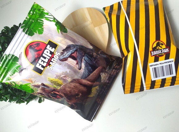 Saquinho Personalizado Jurassic Park