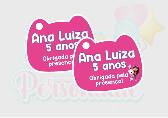 Tag de Agradecimento a Casa Mágica da Gabby