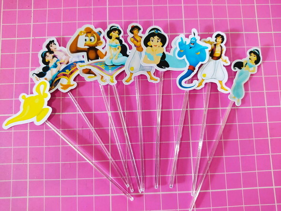 Topper Aladdin e Jasmine