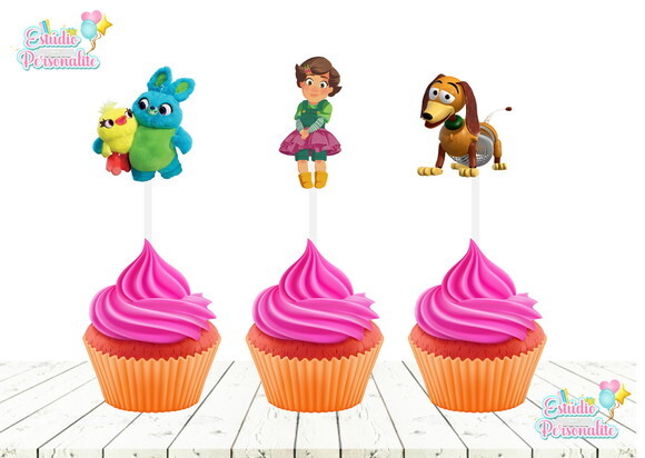 Topper para Cupcake Toy Story 4