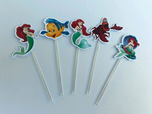 Toppers a Pequena Sereia