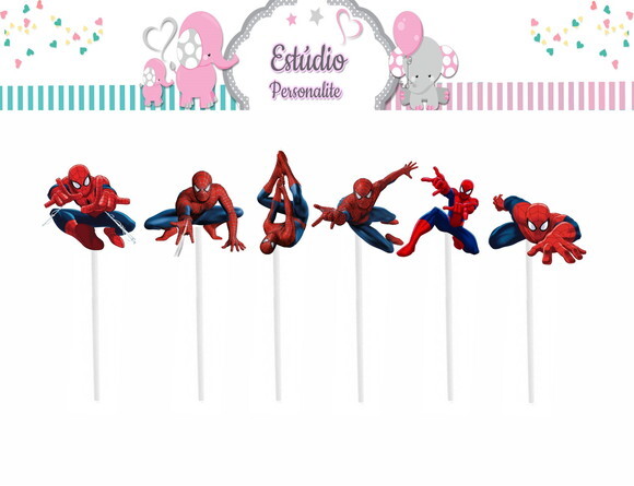 Toppers Homem Aranha