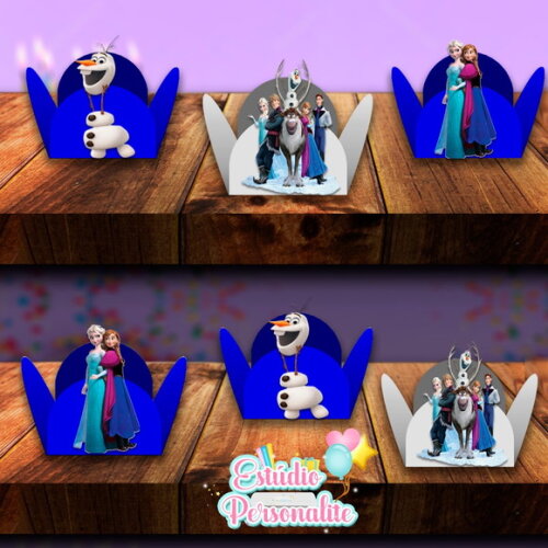 100 Forminhas de Doces Frozen
