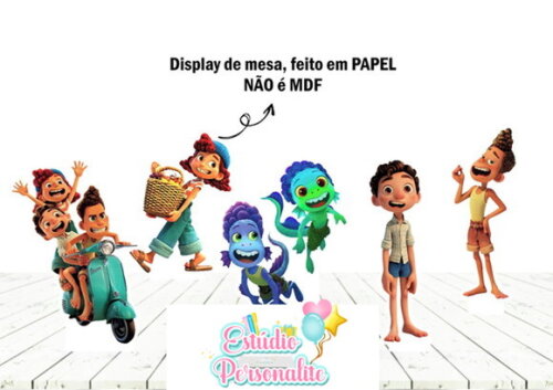 5 Display de mesa Luca Disney