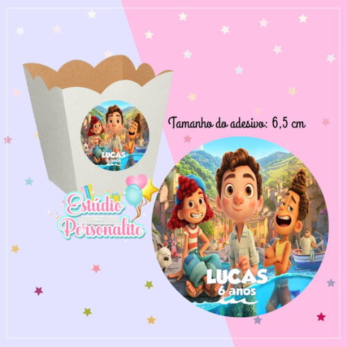 Adesivo para Cachepot Luca Disney