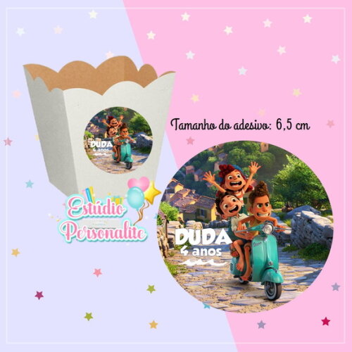 Adesivo para Cachepot Luca Disney