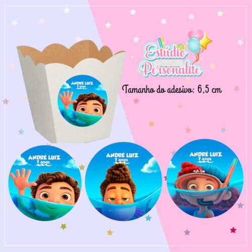 Adesivo para Cachepot Luca Disney