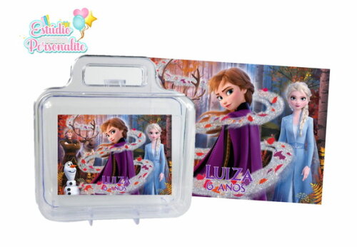 Adesivo para maletinha Frozen 2
