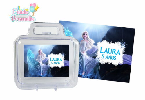 Adesivo para maletinha Frozen 2