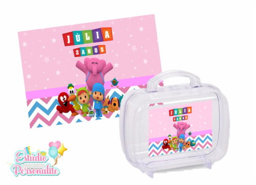 Adesivo para Maletinha Pocoyo