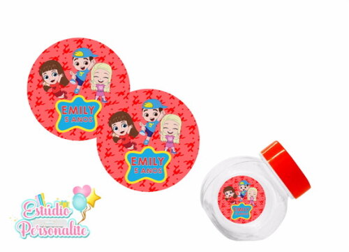 Adesivo para mini baleiro Luccas Neto