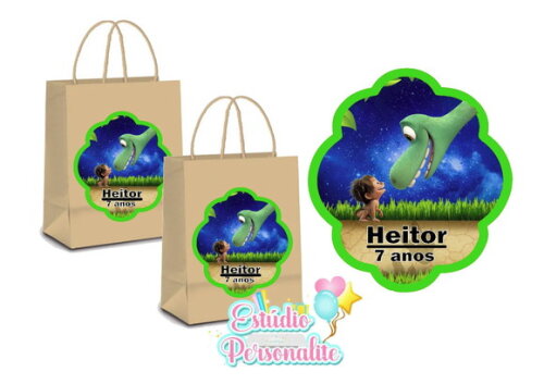 Adesivo para Sacola O Bom Dinossauro