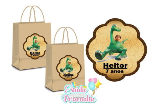 Adesivo para Sacola O Bom Dinossauro