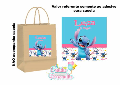Adesivo para Sacola Stitch