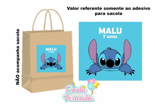 Adesivo para Sacola Stitch