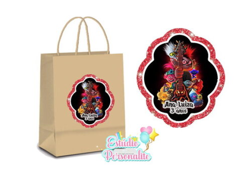 Adesivo para Sacola Trolls 2