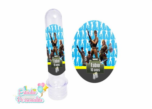 Adesivo para Tubete Fortnite