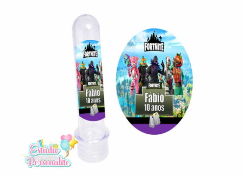 Adesivo para Tubete Fortnite