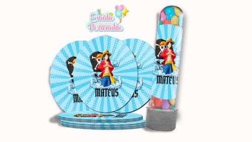 Adesivo para Tubete One Piece
