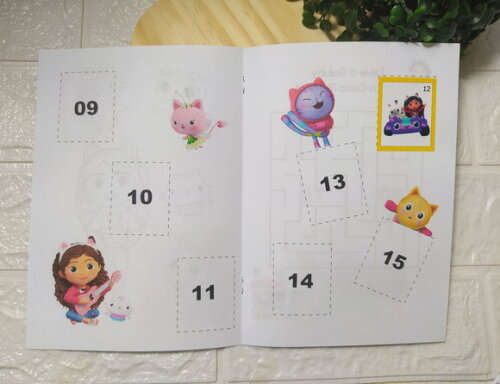 Álbum de Figurinhas a Casa Mágica da Gabby
