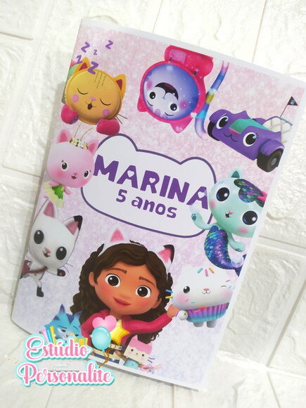 Álbum de Figurinhas a Casa Mágica da Gabby