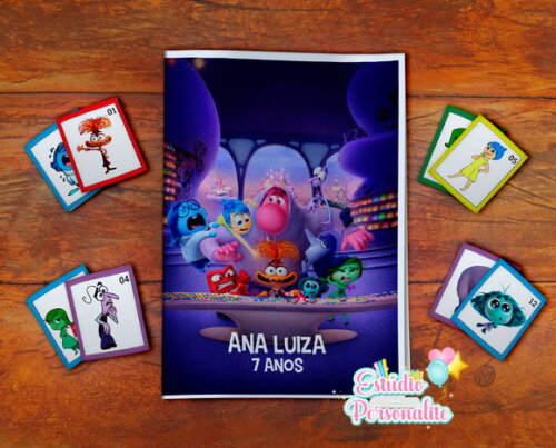 Álbum de Figurinhas Divertidamente 2