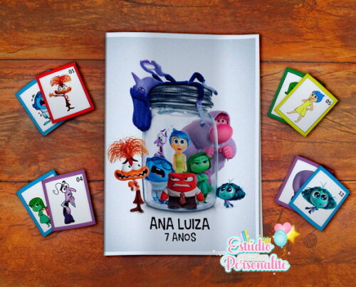Álbum de Figurinhas Divertidamente 2
