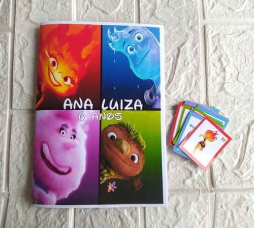 Álbum de Figurinhas Filme Elementos