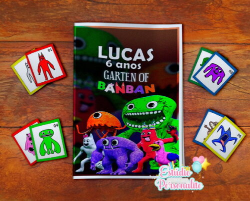 Álbum de Figurinhas Garten Of Banban