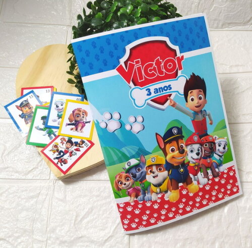 Álbum de Figurinhas Patrulha Canina