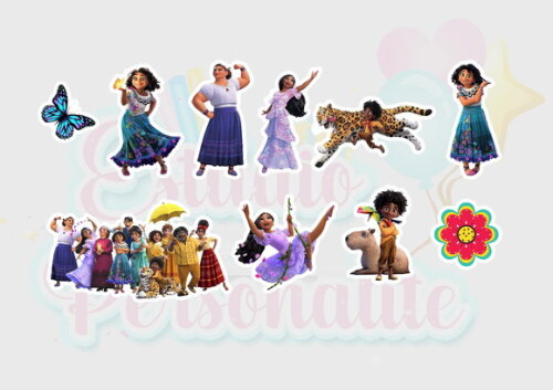 Aplique 4cm Encanto Disney