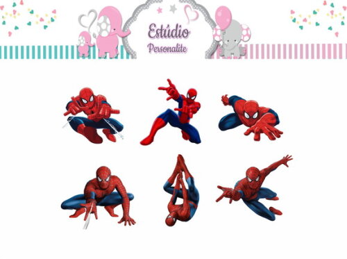 Aplique Homem Aranha