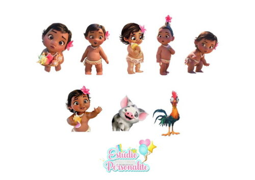 Aplique Moana Baby