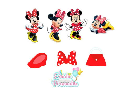 Aplique Minnie