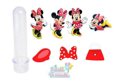 Aplique para Tubete Minnie